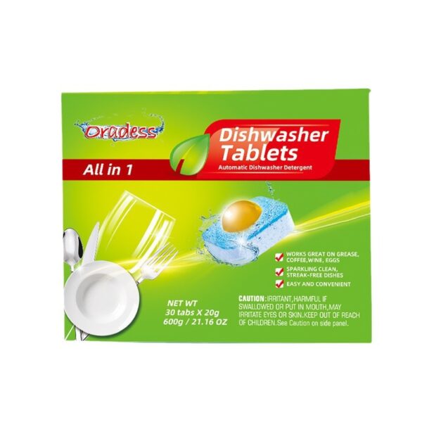 All in 1 Dishwasher Detergent: Sparkle with Every Load