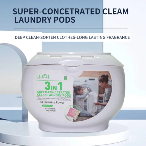 3in1 Laundry Pods — Clean on the Go, Multifunctional Laundry Mastery